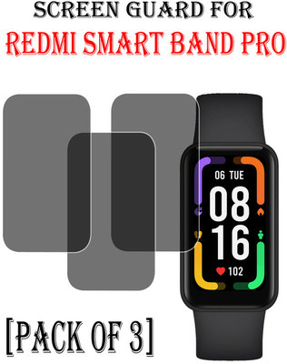 YCHROZE Tempered Glass Guard for Redmi Smart Band Pro(Pack of 3)
