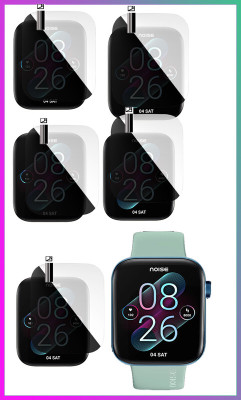 daffin Tempered Glass Guard for Noise ColorFit Impact(Pack of 5)