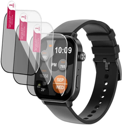 DOWRVIN Tempered Glass Guard for BEATXP UNBOUND PRO 1.96 WATCH SCREEN GUARD(Pack of 3)