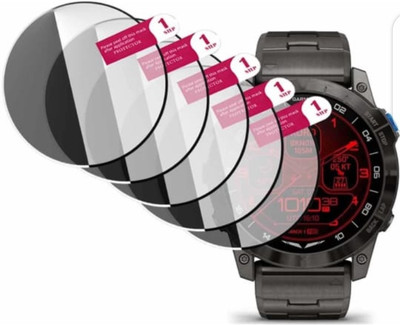 DB Tempered Glass Guard for GARMIN D2 MACH 1 PRO SMART WATCH TEMPERED GLASS ( PACK OF 5)(Pack of 5)