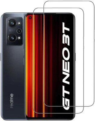 SNMART Tempered Glass Guard for Realme GT Neo 3T(Pack of 2)