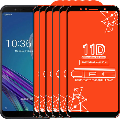 Qyist Tempered Glass Guard for Asus Zenfone Max Pro M1(Pack of 6)