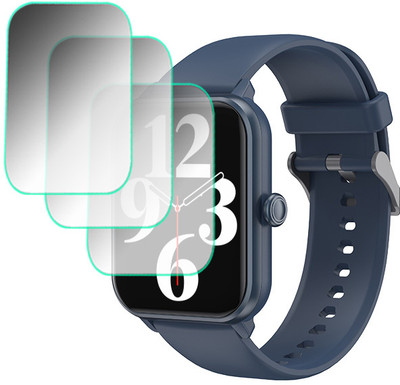 EZGER Tempered Glass Guard for DIZO Watch D2(Pack of 4)