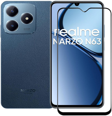 AKSHUD Tempered Glass Guard for realme Narzo N63 5G(Pack of 1)