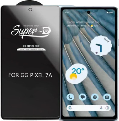 Mersal Edge To Edge Tempered Glass for Google Pixel 7a(Pack of 1)