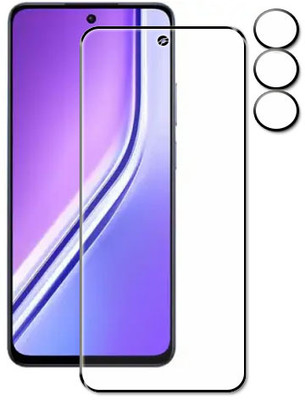tombik Tempered Glass Guard for 33sz-Realme P3x 5G-front,lens(Pack of 2)