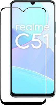 BRENZZ Tempered Glass Guard for realme C51(Pack of 1)
