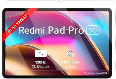 Olonga Tempered Glass Guard for Redmi Pad Pro, Redmi Pad Pro, Redmi Pad Pro 5G(Pack of 1)