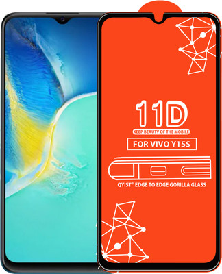 Qyist Tempered Glass Guard for Vivo Y15S(Pack of 1)