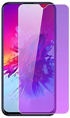 FlipSmartGuard Tempered Glass Guard for Anti Blue Ray Tempered Glass, Smart Screen Protector Blue Light Resistant Eyes Protect Film for Infinix Hot 8 (Anti Blue) [Full Coverage, Eye Protect, Case Friendly](Pack of 1)