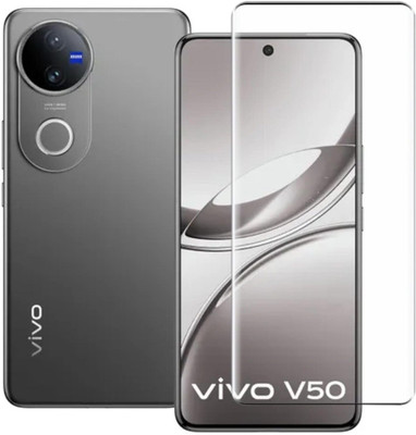 CASEKOO Tempered Glass Guard for Vivo V50 5G(Pack of 1)