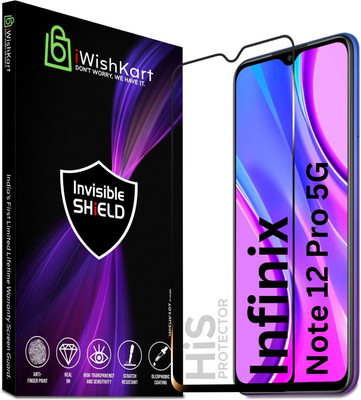 iWishKart Tempered Glass Guard for Infinix Note 12 Pro 5G, Infinix Note12 Pro 5G, Infinix Note 12Pro, With Sensor Cut(Pack of 1)
