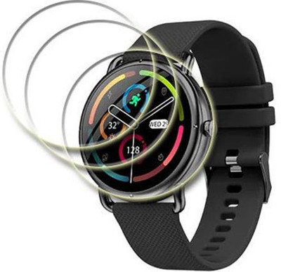 MUTAALI Tempered Glass Guard for Noise NoiseFit Buzz smartwatch(Pack of 3)