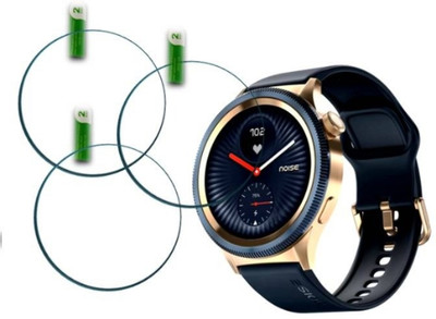 DB Tempered Glass Guard for NOISE HALO 2 1.43 SMART WATCH TEMPERED GLASS (PACK OF 3)(Pack of 3)