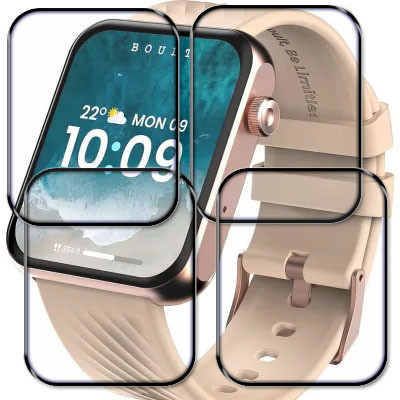 tombik Tempered Glass Guard for 13ff-Boult Dive Pro Smartwatch(Pack of 4)