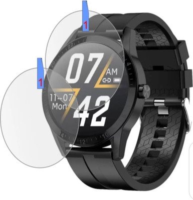 DB Tempered Glass Guard for FIRE -BOLTT TALK SMART WATCH TEMPERED GLASS(PACK OF 2)(Pack of 2)