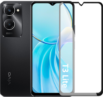 COVER CAPITAL Tempered Glass Guard for Vivo T3 Lite 5G(Pack of 1)