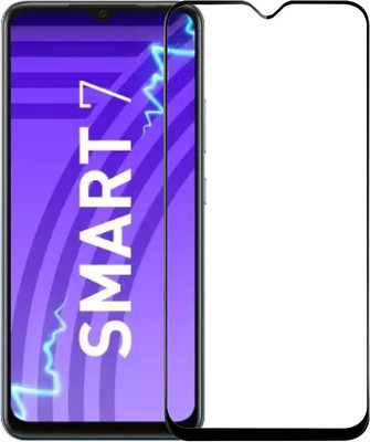 COVER CAPITAL Edge To Edge Tempered Glass for Infinix Smart 7(Pack of 1)