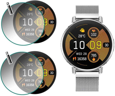 DB Tempered Glass Guard for FIRE-BOLTT DESTINY 1.39 WATCH SCREEN GUARD(Pack of 2)
