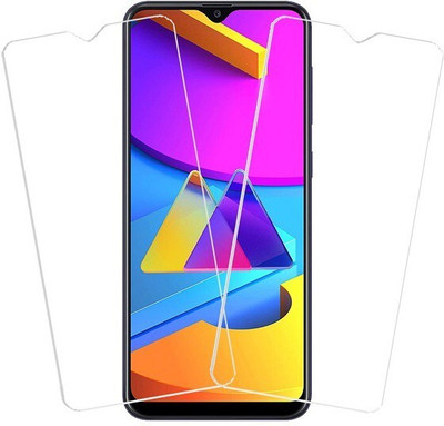 KARTRAY Tempered Glass Guard for Samsung Galaxy M10s(Pack of 2)
