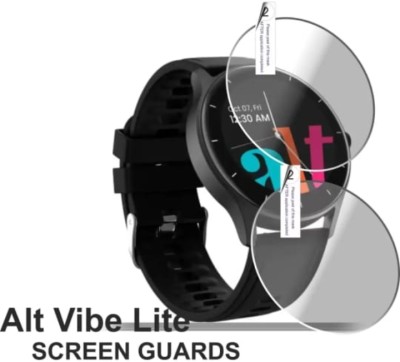 DB Tempered Glass Guard for ALT VIBE LITE WATCH (R) TEMPERED GLASS (PACK OF 2)(Pack of 2)