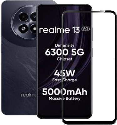 AKSHUD Tempered Glass Guard for Realme 13 5G(Pack of 1)