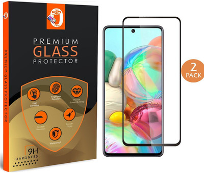 STP FEEL Edge To Edge Tempered Glass for Samsung Galaxy A72(Pack of 2)