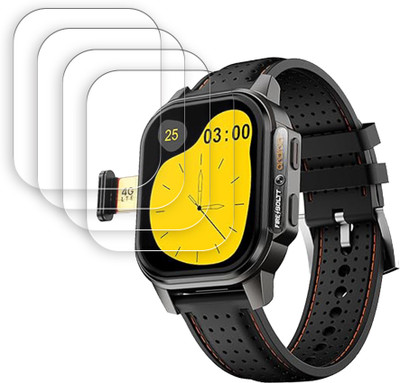 MUTAALI Tempered Glass Guard for Fire-Boltt Snapp Smart Watch 54.1mm smart watch(Pack of 4)