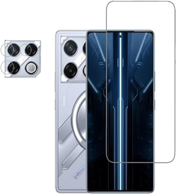 ISAAK Tempered Glass Guard for Infinix GT 20 Pro Tempered Glass & Camera Lens Protector (COMBO PACK)(Pack of 2)