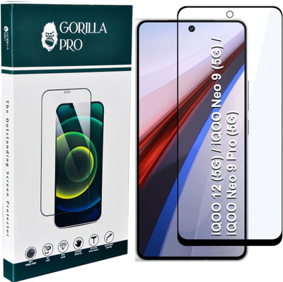 GORILLA PRO Tempered Glass Guard for iQOO 12 5G, IQOO Neo 9 5G, IQOO Neo 9 Pro 5G(Pack of 1)