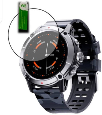 KHWABEEDA Tempered Glass Guard for AMBRANE CREST PRO 1.52 SMART WATCH TEMPERED GLASS(Pack of 1)