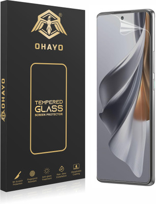 OHAYO Tempered Glass Guard for For OnePlus 11R , Reno 9,9 Pro , 9 Pro+ ,Reno 10,10 Pro,10 Pro+(Pack of 1)