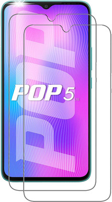NKCASE Tempered Glass Guard for Tecno Pop 5 LTE(Pack of 2)