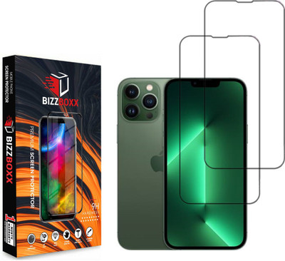 BizzBoxx Tempered Glass Guard for APPLE iPhone 13 Pro Max, iPhone 13 Pro Max(Pack of 2)