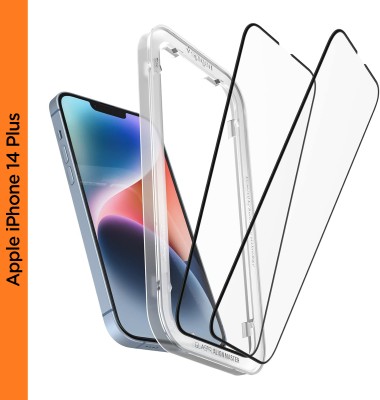 Spigen Tempered Glass Guard for Apple iPhone 14 Plus(Pack of 2)