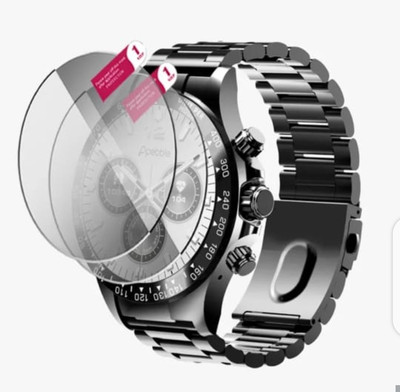 DB Tempered Glass Guard for PEBBLE ZENITH (R) SMART WATCH TEMPERED GLASS ( PACK OF 2)(Pack of 2)