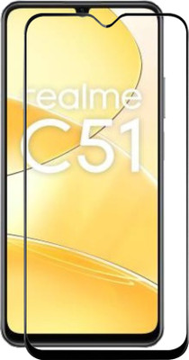 BRENZZ Tempered Glass Guard for realme C51(Pack of 1)