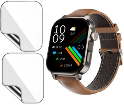 MUTAALI Tempered Glass Guard for Cultsport Ace X Luxe 1.96 Smartwatch(Pack of 2)