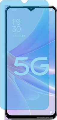 TELTREK Tempered Glass Guard for OPPO A58 5G (UV AntiBlue Light Protection)(Pack of 1)