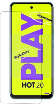 VAlight Tempered Glass Guard for Infinix HOT 20 Play(Pack of 1)