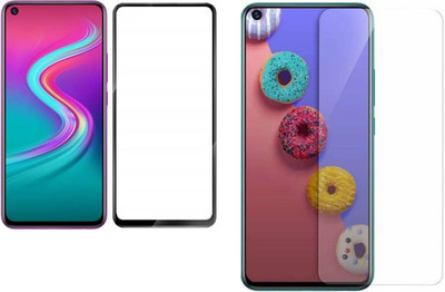 SRT Tempered Glass Guard for Infinix S5(Pack of 2)