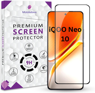Mobilebies Tempered Glass Guard for iQOO Neo 10 5G Premium Screen Protector Guard with Easy Installation Kit(Pack of 1)