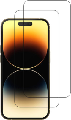 VYOMA Tempered Glass Guard for Apple iPhone 14 Pro Max(Pack of 2)