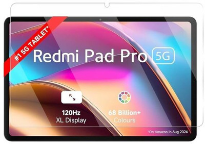 Olonga Tempered Glass Guard for Redmi Pad Pro, Redmi Pad Pro, Redmi Pad Pro 5G(Pack of 1)