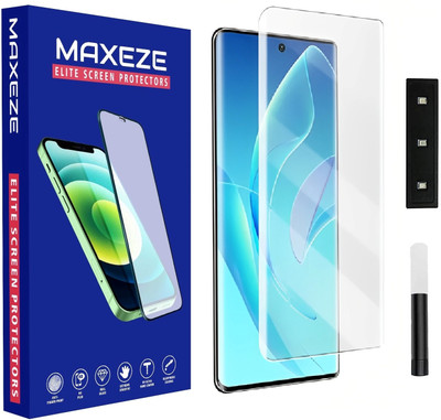 MAXEZE Tempered Glass Guard for OnePlus 12R 5G(Pack of 1)