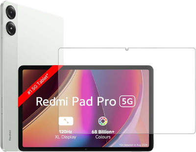 A-Allin1 Tempered Glass Guard for Redmi Pad Pro tab 12.1 inch(Pack of 1)