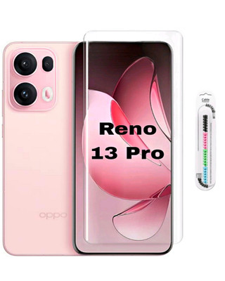 GORILLA PRO PLUS Tempered Glass Guard for OPPO Reno 13 Pro Tempered Glass | 9H Full Glue Full HD, Anti Scratch Screen Guard For Reno 13 Pro 5G Tempered Glass & Cable Protector 1(Pack of 1)