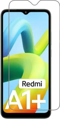 DMJHP Tempered Glass Guard for Redmi A1 Plus(Pack of 1)