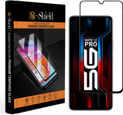 MS-Shield Tempered Glass Guard for Infinix Note 12 Pro 5G(Pack of 1)
