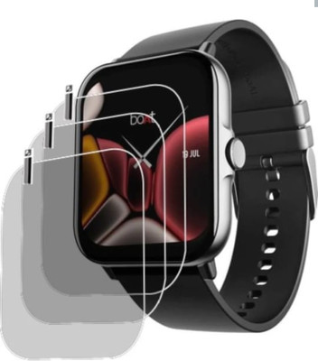 DOWRVIN Tempered Glass Guard for Boat wave Ultima Max smartwatch tempered glass ( pack of 3)(Pack of 3)
